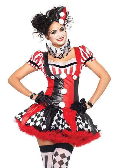 Harlequin Clown Costume - Unspoken Fashion