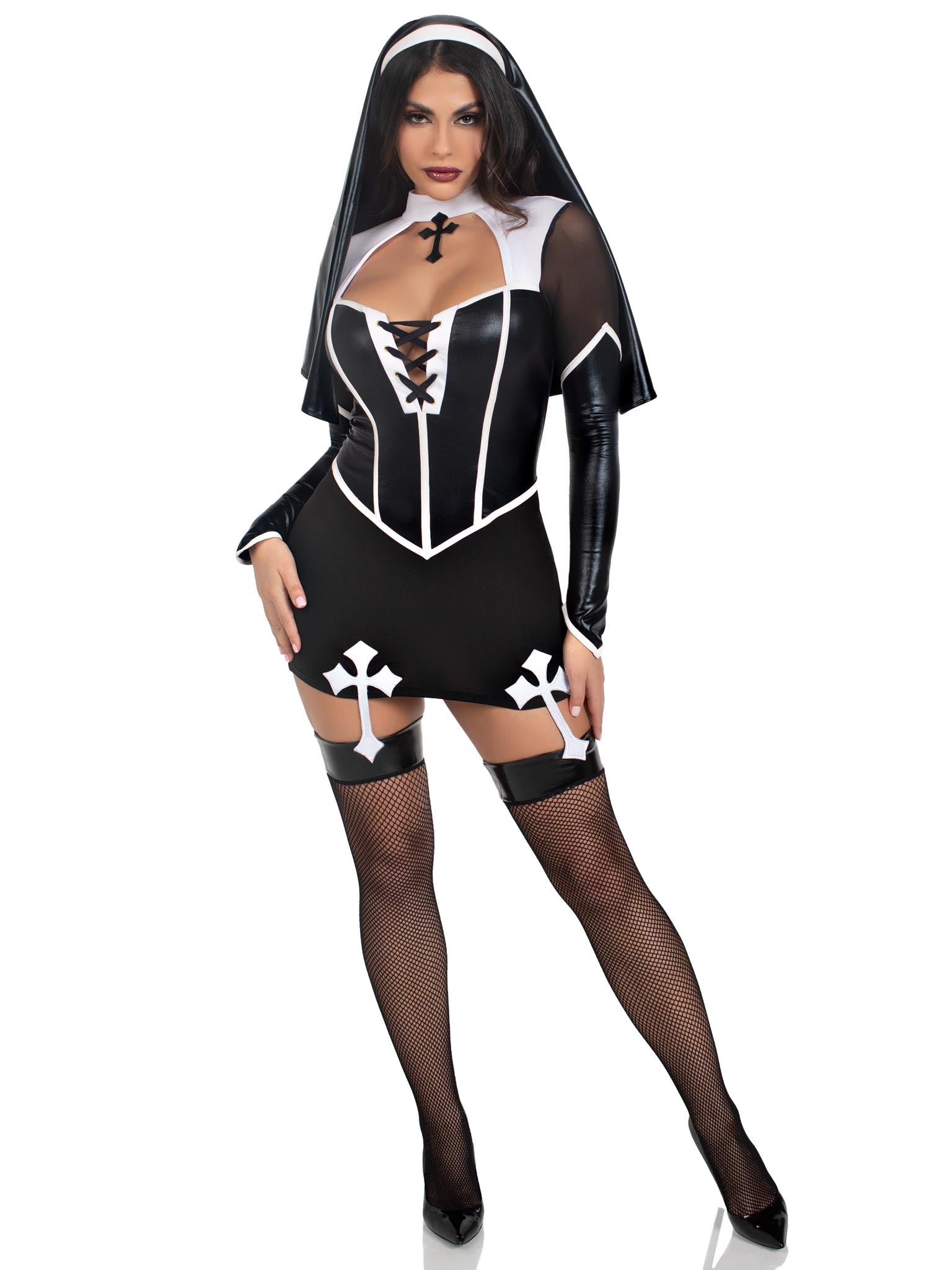 Holy Hottie Nun Costume - Unspoken Fashion