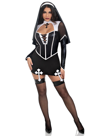 Holy Hottie Nun Costume - Unspoken Fashion
