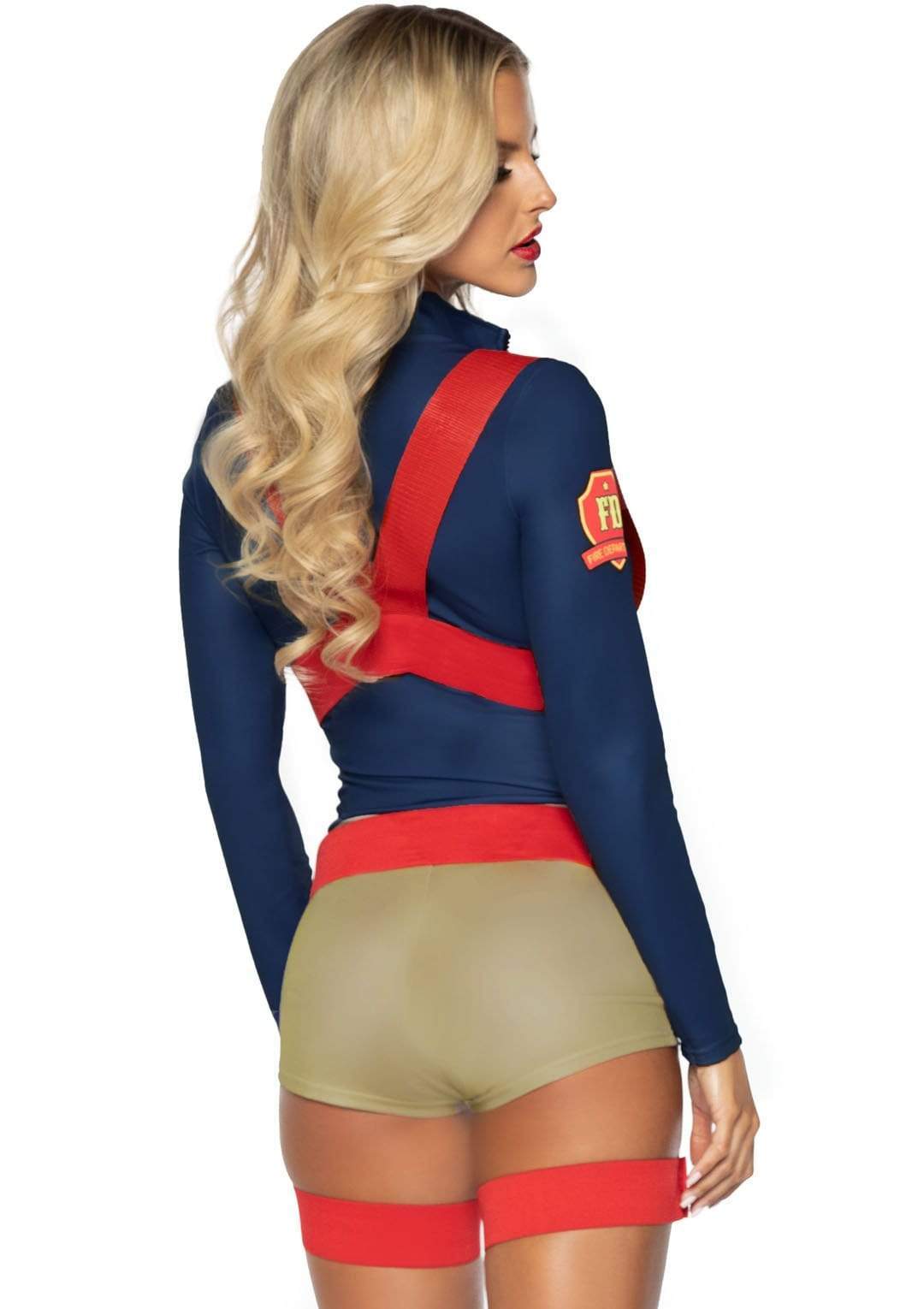 Hot Zone Honey Firefighter Costume - Unspoken Fashion