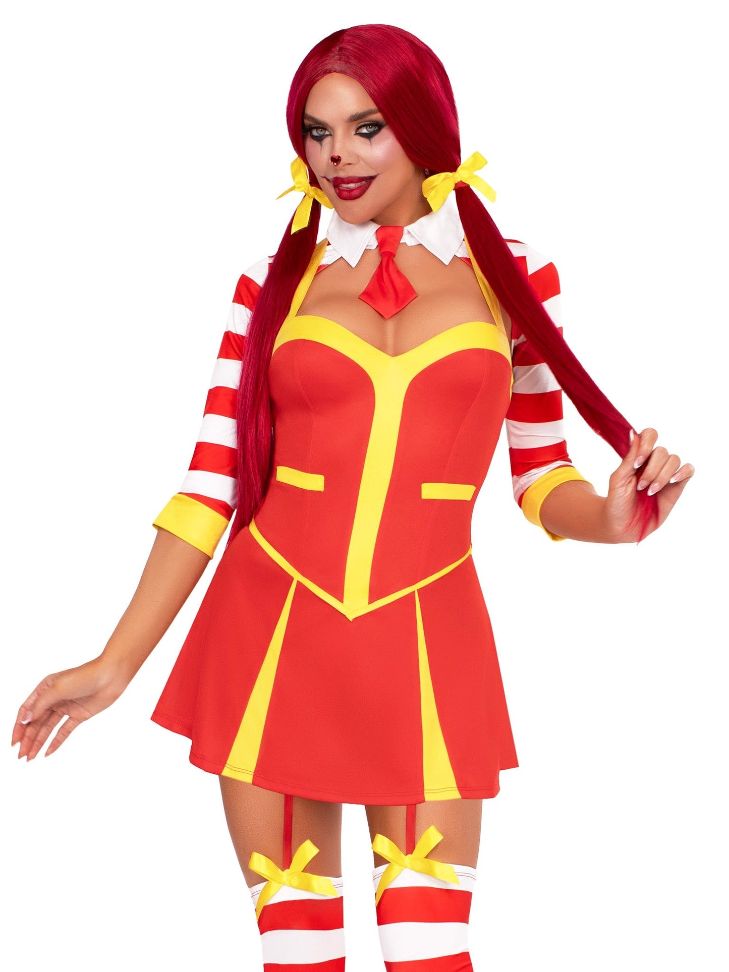 Ketchup Clown Costume - Unspoken Fashion