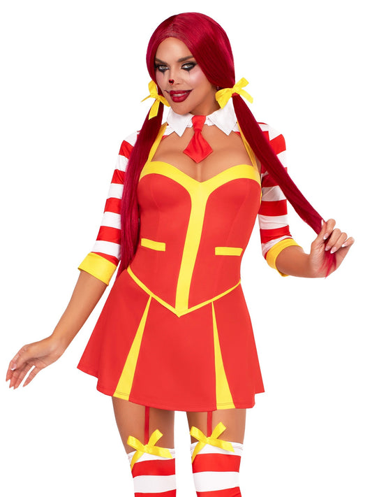 Ketchup Clown Costume - Unspoken Fashion