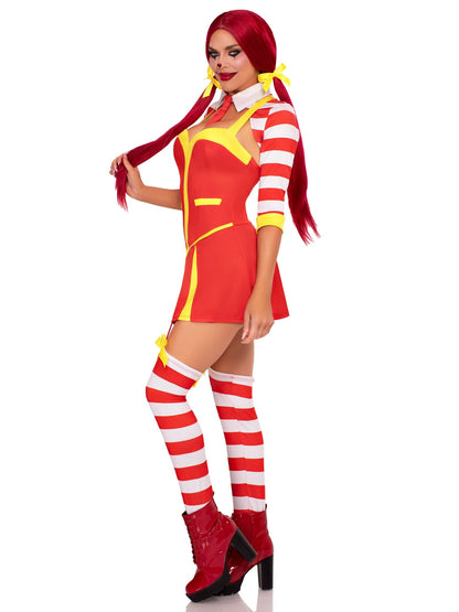 Ketchup Clown Costume - Unspoken Fashion