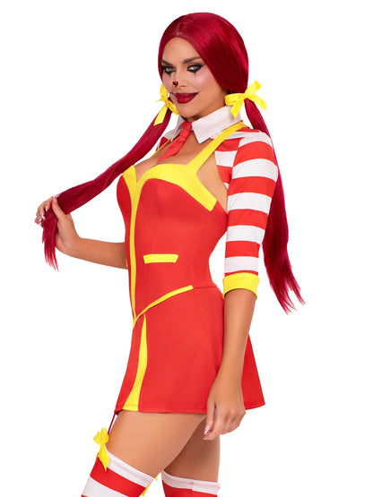 Ketchup Clown Costume - Unspoken Fashion