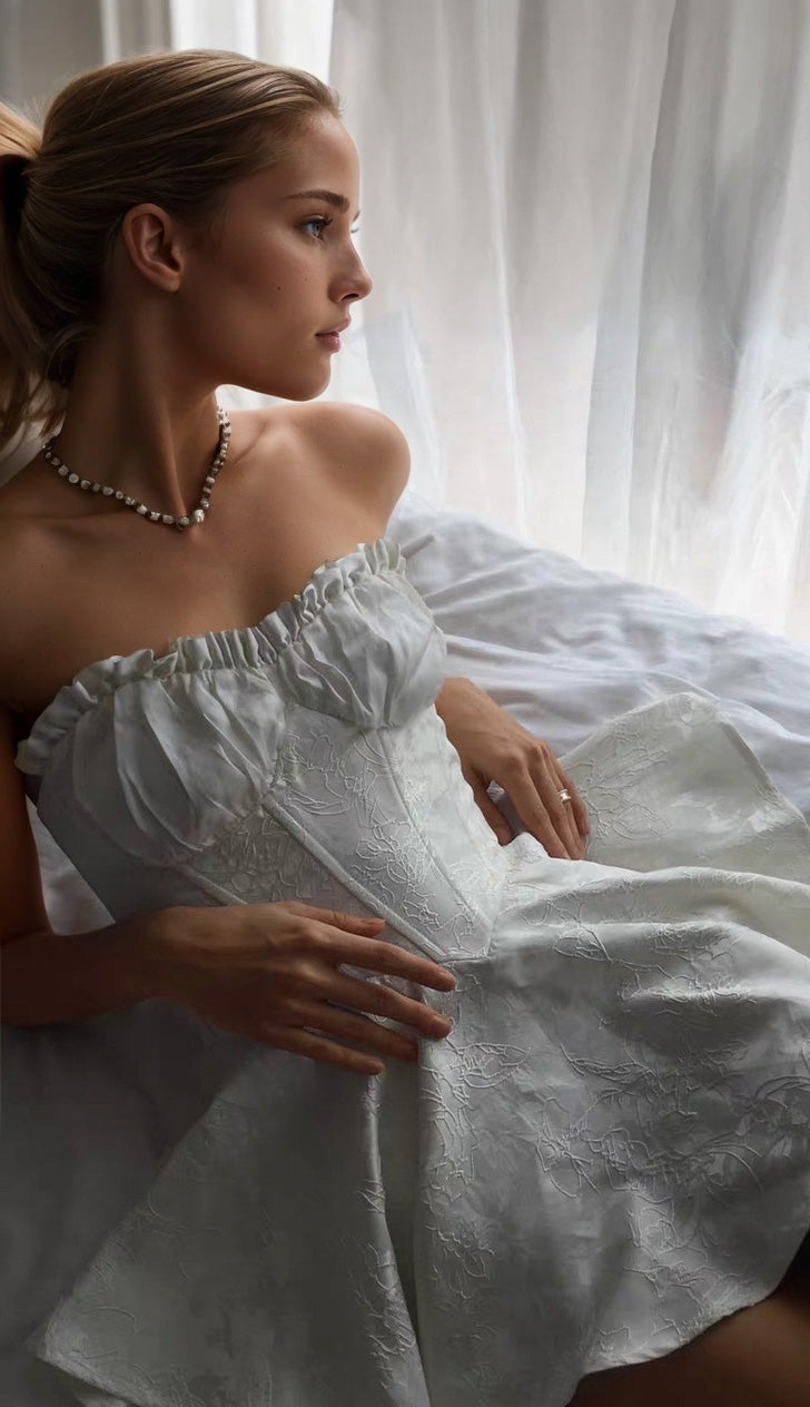 Micro Mini Corset Dress.