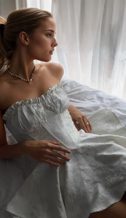 Micro Mini Corset Dress.