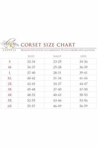 Lavish 3 PC Corseted Dark Angel Costume