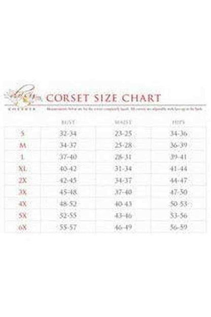 Lavish 3 PC Green Lace Corset Dress Costume