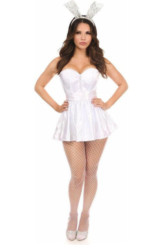 Lavish 3 PC Women's Bunny Corset Costume