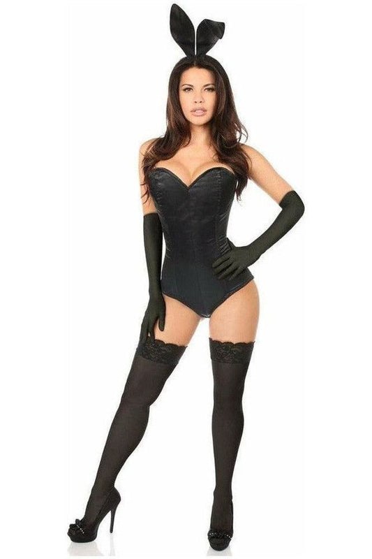 Lavish 4 PC Women's Bunny Corset Costume