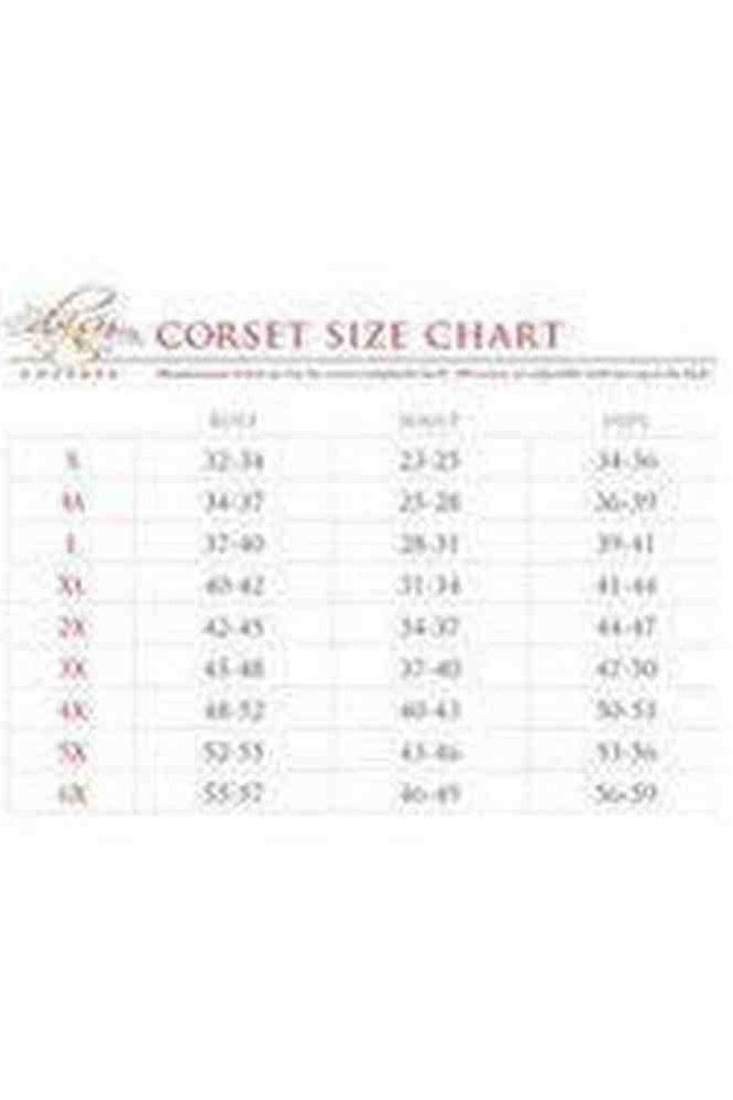 Lavish 4 PC Vinyl Golden Angel Corset Costume