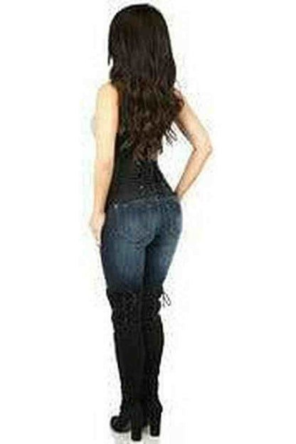 Lavish Black Cotton Underbust Corset