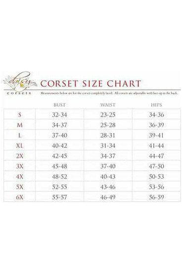 Lavish Dark Grey Lace Overbust Corset w/Zipper.