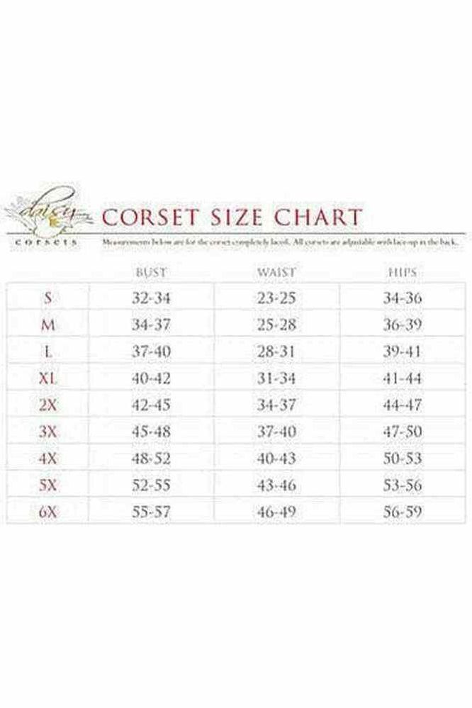 Lavish Pinstripe Underbust Corset