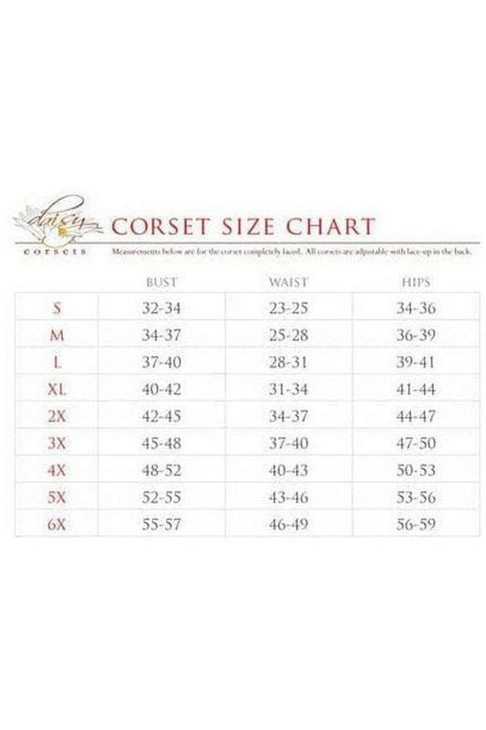 Lavish Rainbow Animal Print Satin Mini Cincher Corset