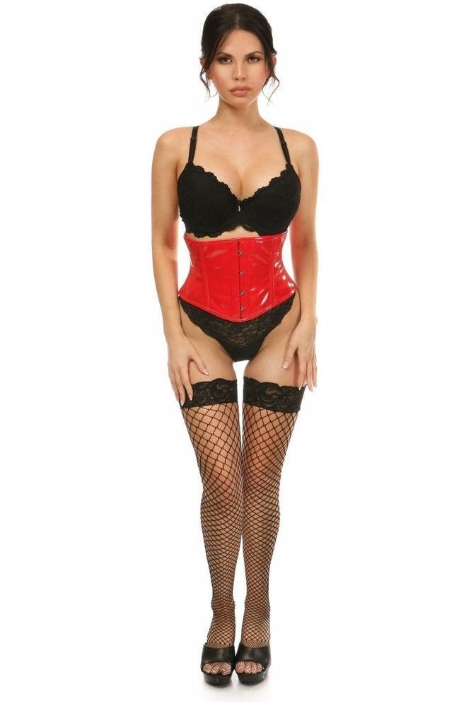 Lavish Red Patent Mini Cincher