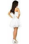 Lavish White Lace Corset Dress