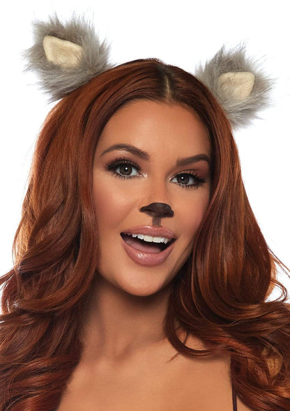 Furry Animal Costume Ear Hair Clips