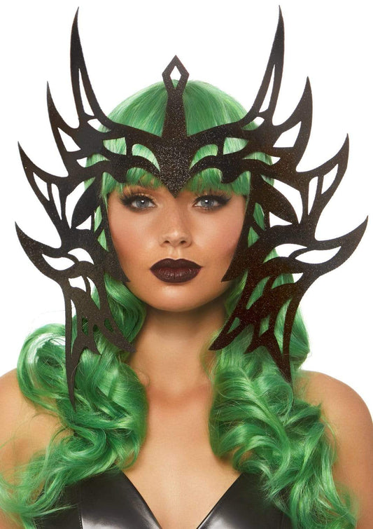 Glitter Die Warrior Die Cut headpiece