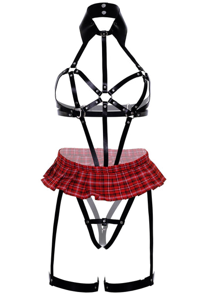 Limits Harness Teddy Set - Unspoken Fashion