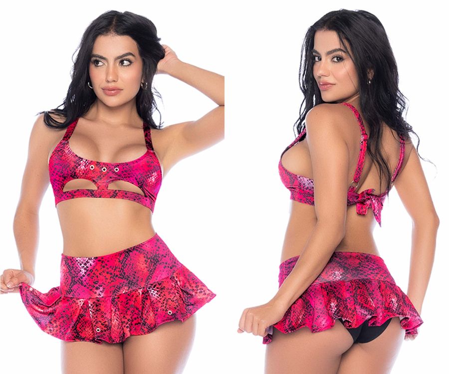 Mapale 2785 Two Piece Set Color Fierce Fuchsia - Unspoken Fashion