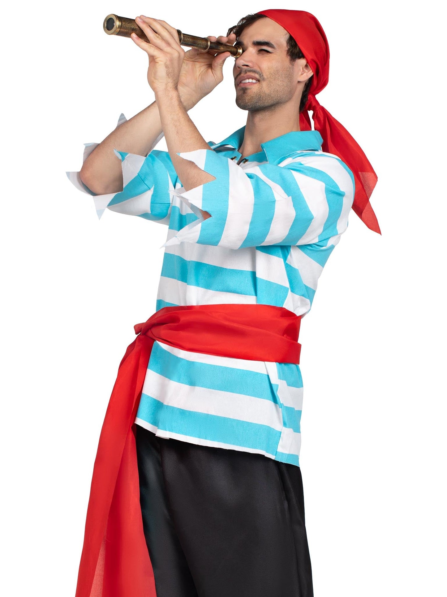 Men's 4 PC Pillaging Pirate Costume - Unspoken Fashion