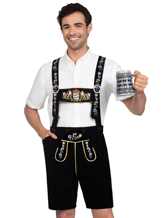 Men's Bavarian Lederhosen Costume - Unspoken Fashion
