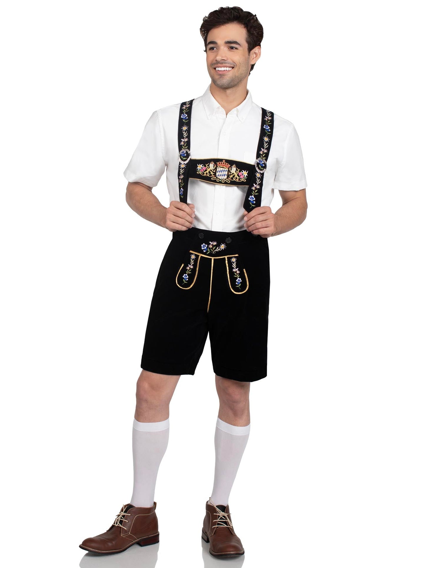 Men's Bavarian Lederhosen Costume - Unspoken Fashion