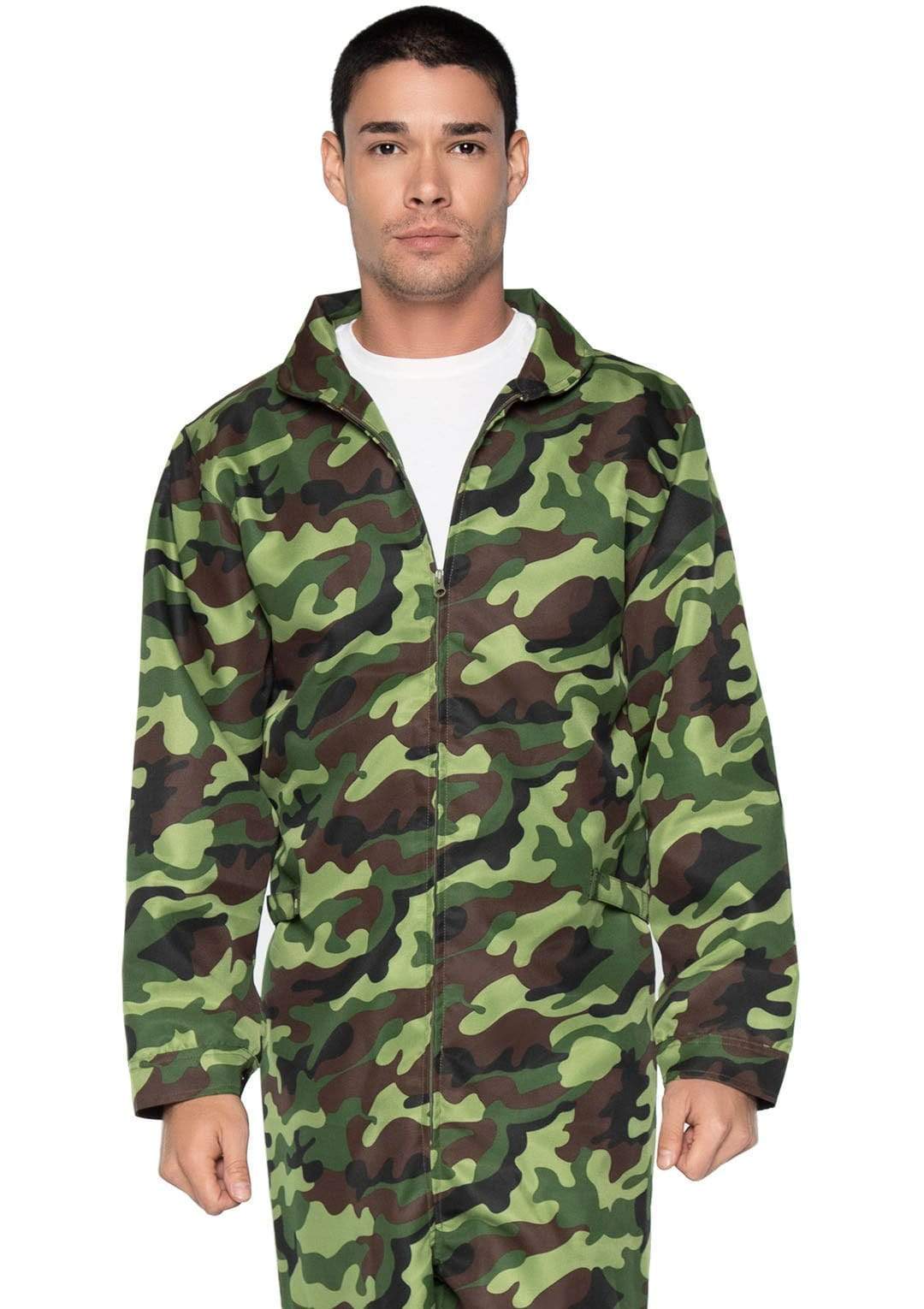 Men's Camo Coveralls Jumpsuit - Unspoken Fashion