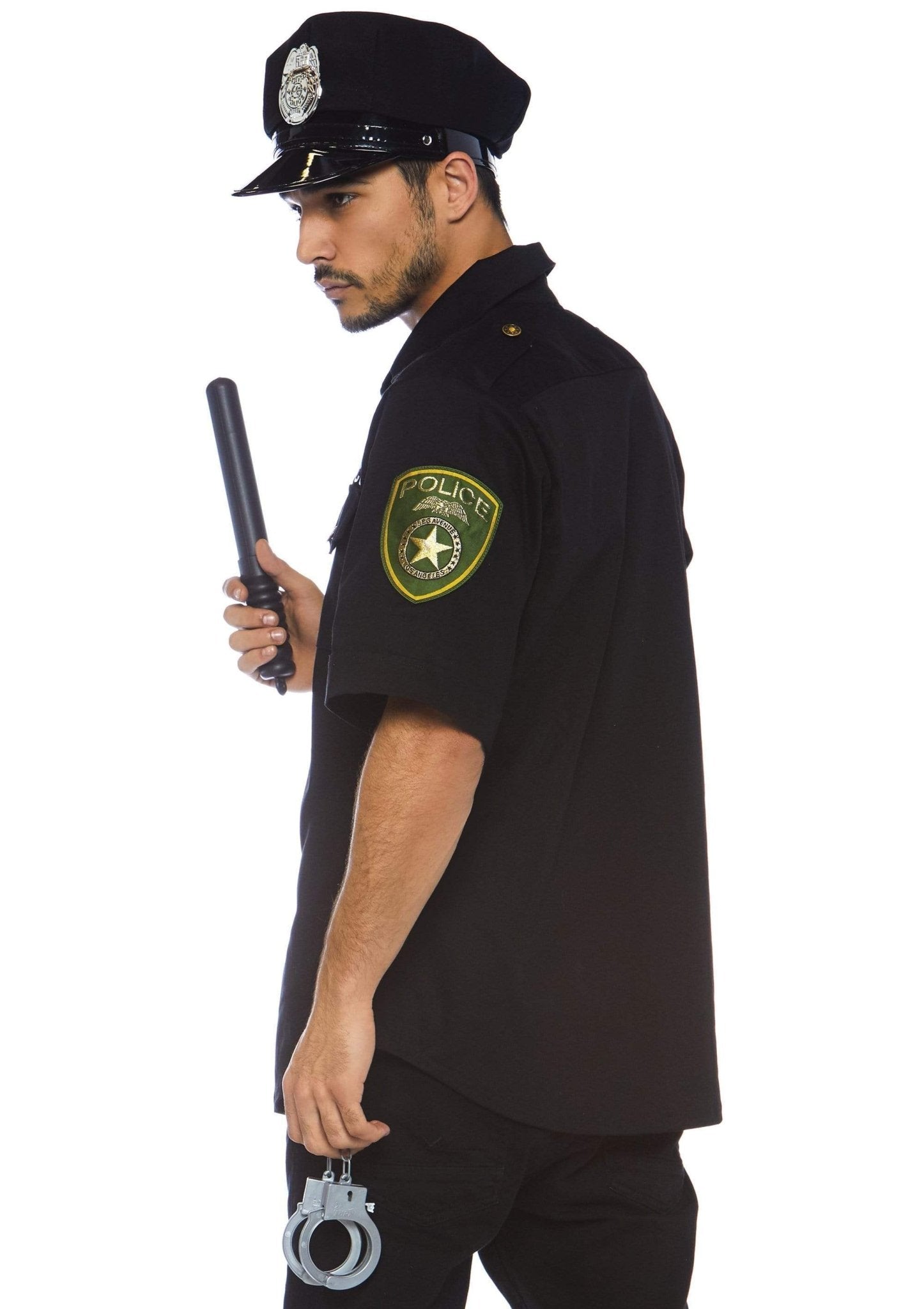 Men's Cuff Em' Cop Police Costume - Unspoken Fashion