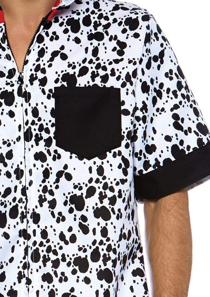 Men's Dalmatian Dog Costume - Unspoken Fashion