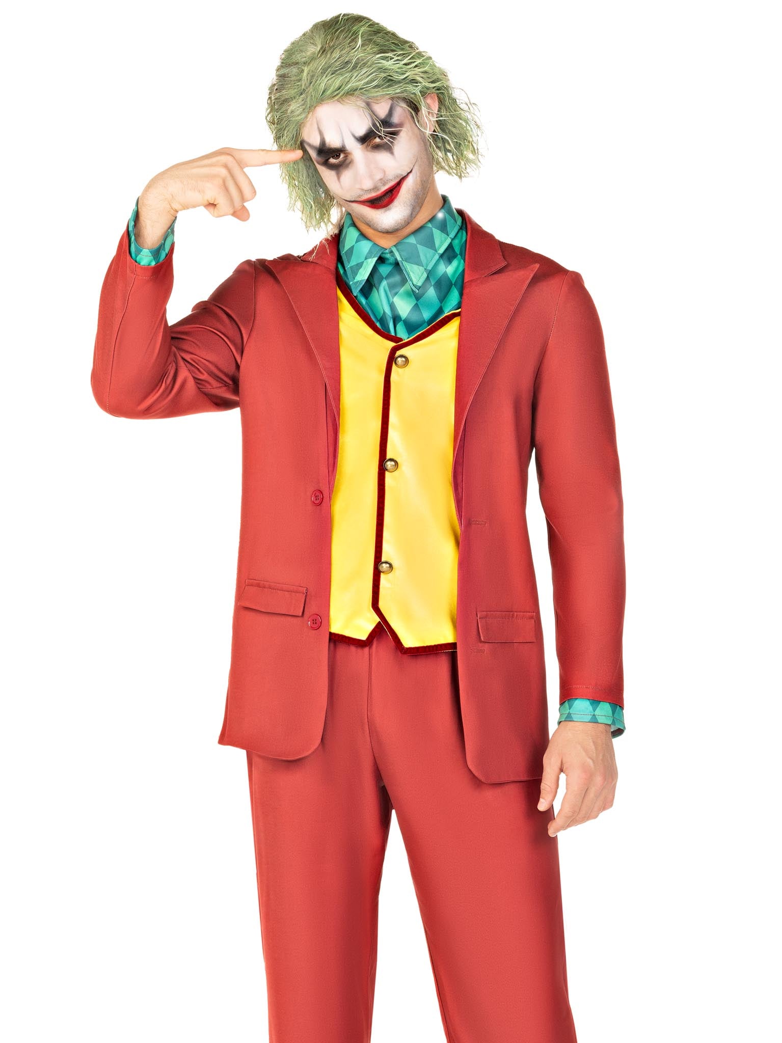 Men's Deviant Clown Costume - Unspoken Fashion