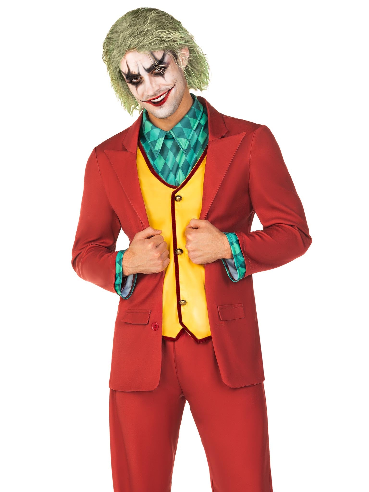 Men's Deviant Clown Costume - Unspoken Fashion
