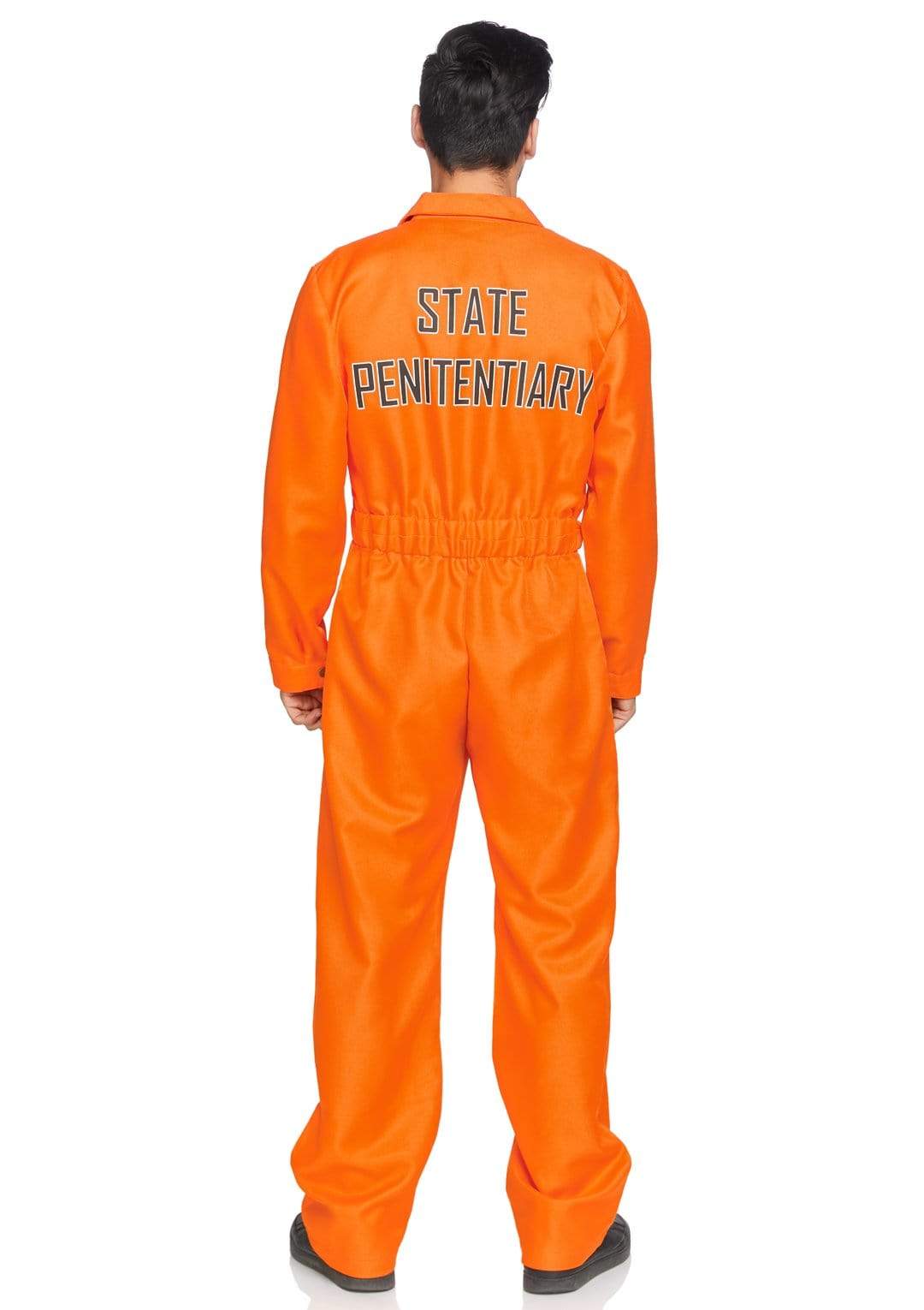 Men's Orange State Prison Jumpsuit Costume - Unspoken Fashion