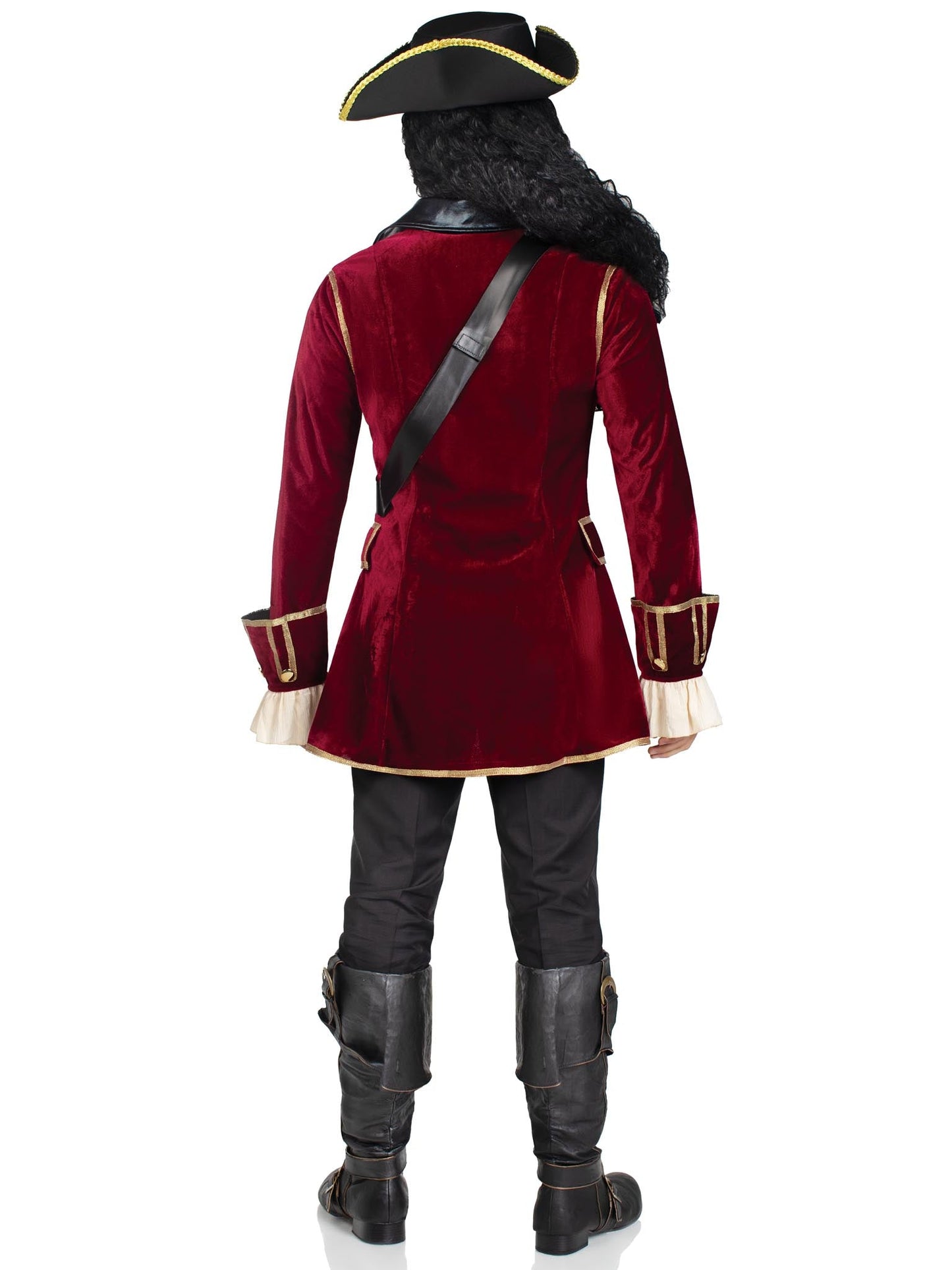 Men's Pirate Captain Costume - Unspoken Fashion
