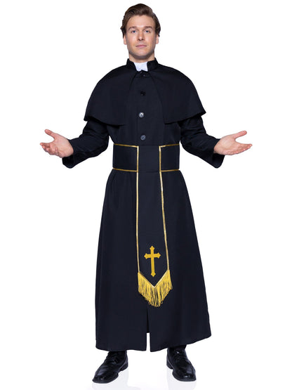 Men's Priest Costume - Unspoken Fashion