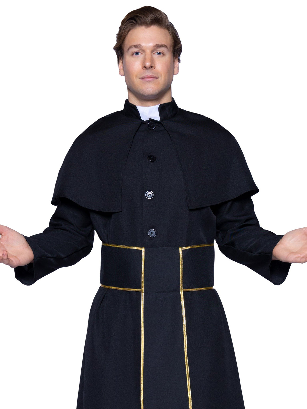 Men's Priest Costume - Unspoken Fashion