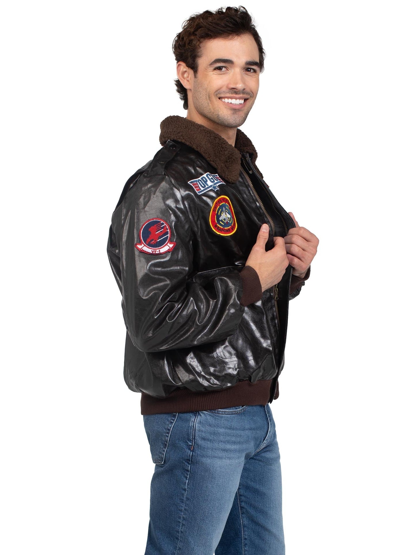 Men's Top Gun Bomber Jacket - Unspoken Fashion
