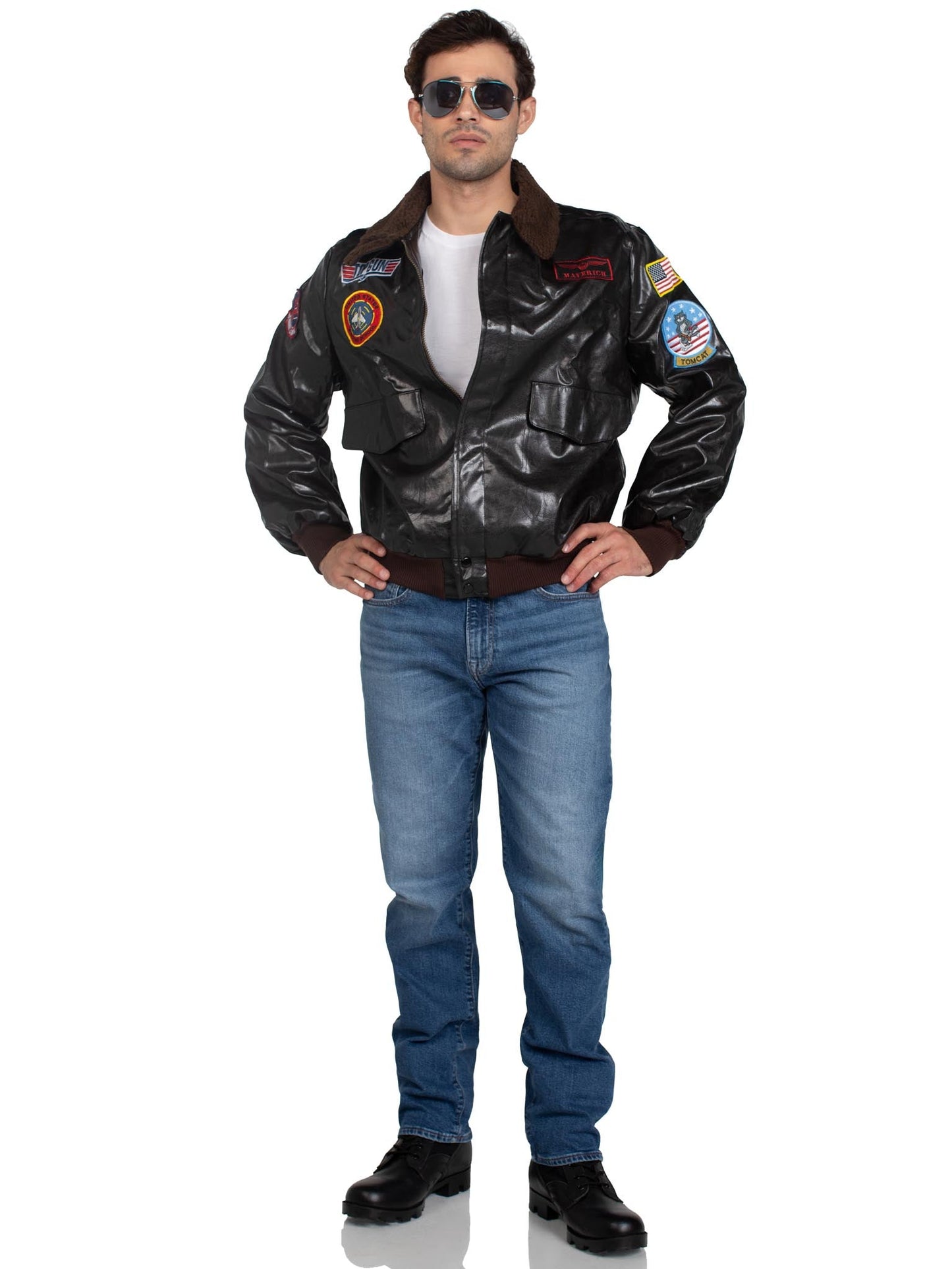 Men's Top Gun Bomber Jacket - Unspoken Fashion