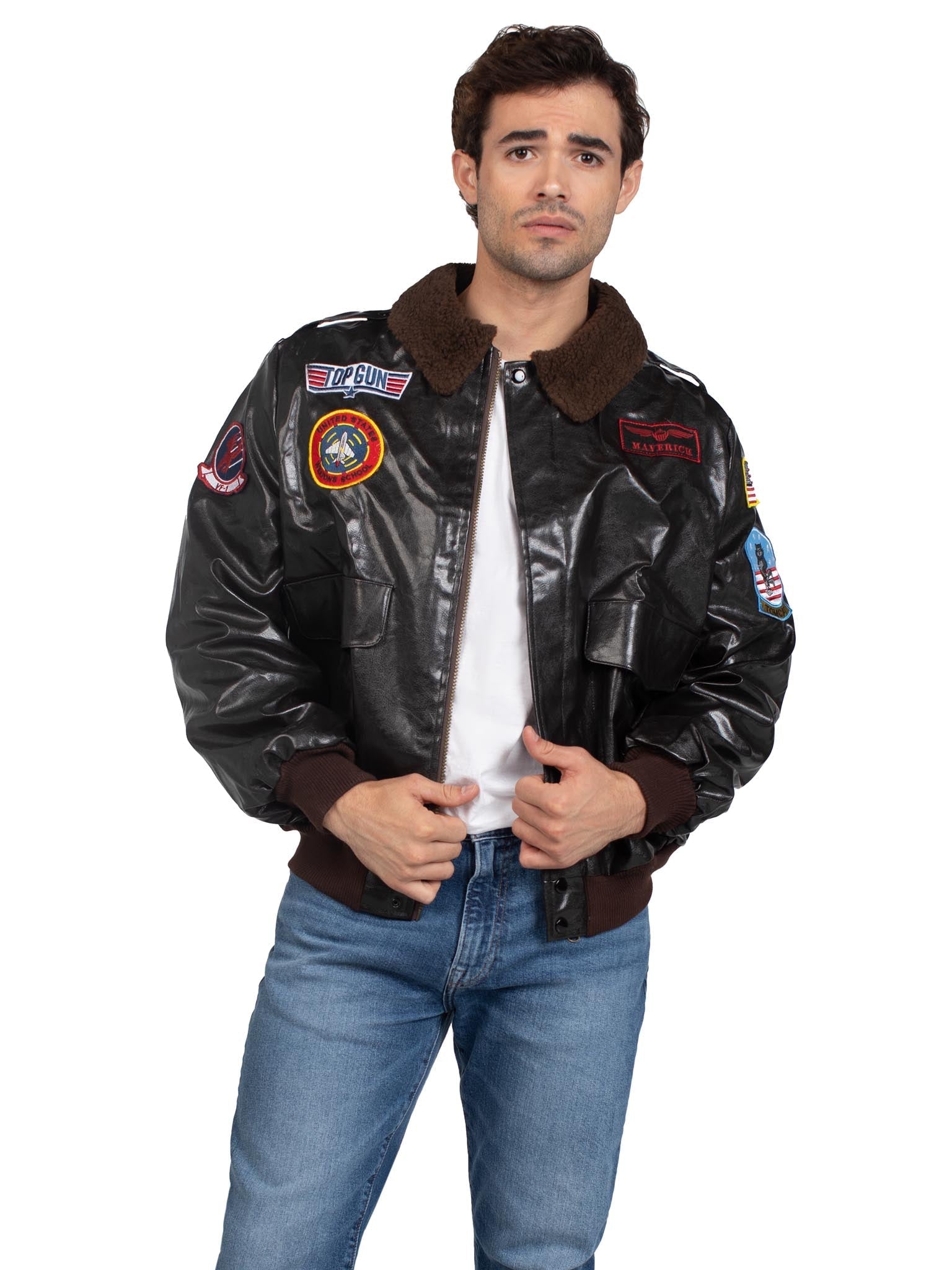 Men's Top Gun Bomber Jacket - Unspoken Fashion