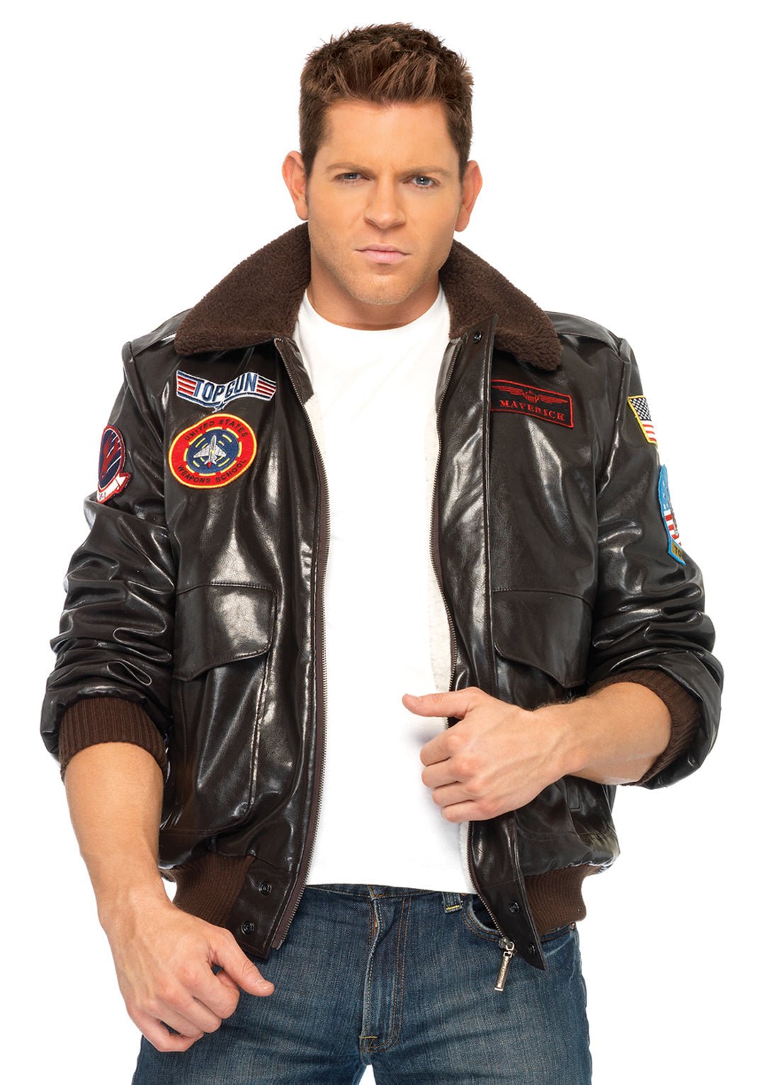 Men's Top Gun Bomber Jacket - Unspoken Fashion