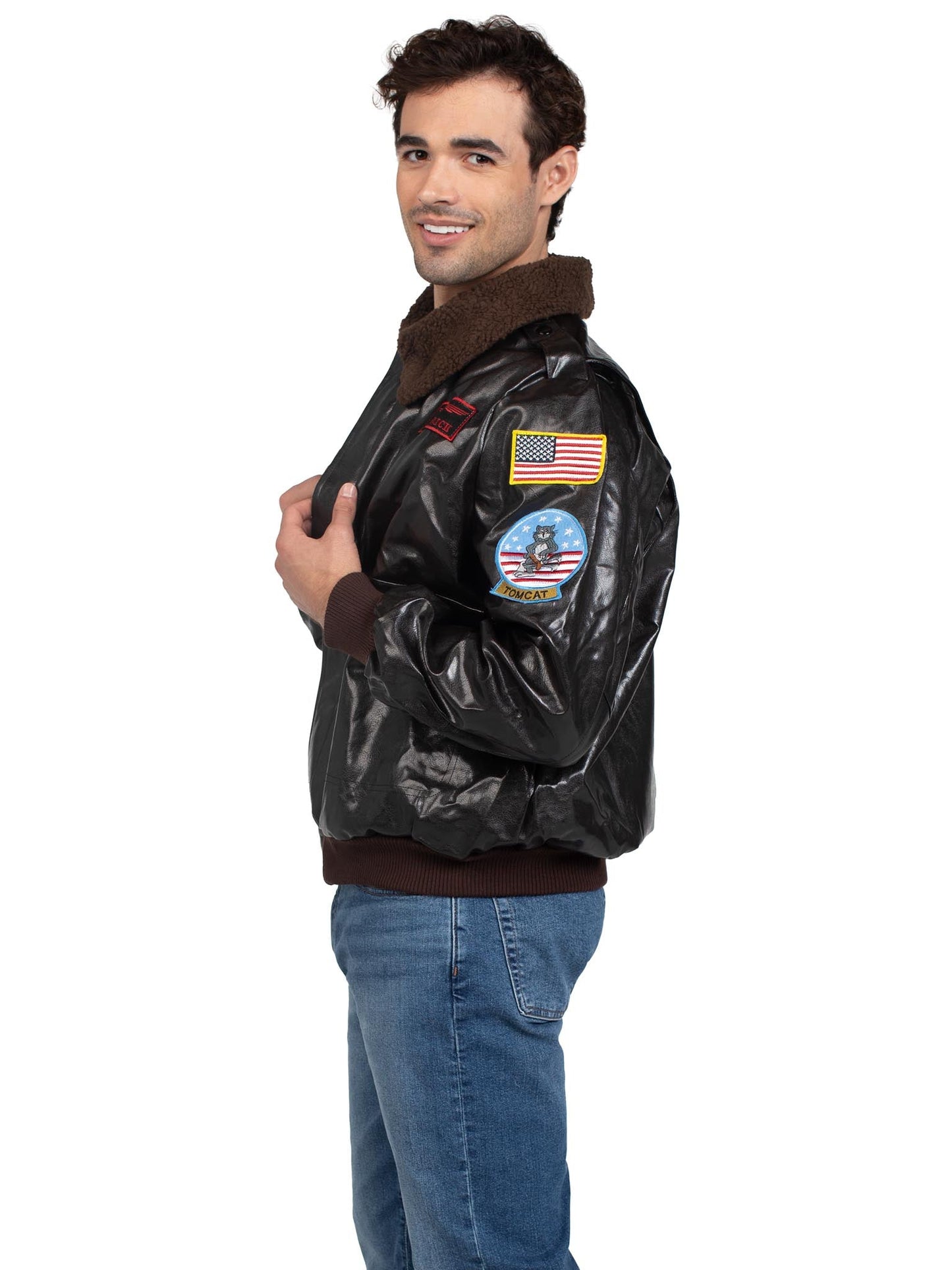 Men's Top Gun Bomber Jacket - Unspoken Fashion