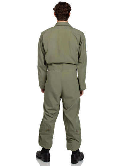 Men's Top Gun Costume Flight Suit - Unspoken Fashion