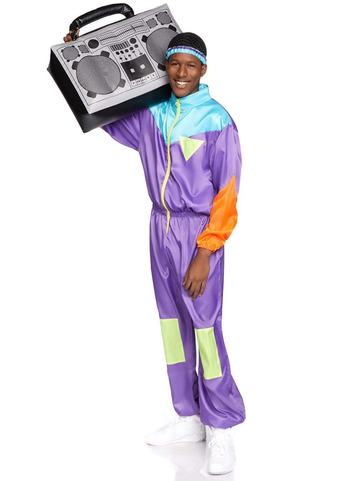 Men's Track Suit 80s Costume - Unspoken Fashion