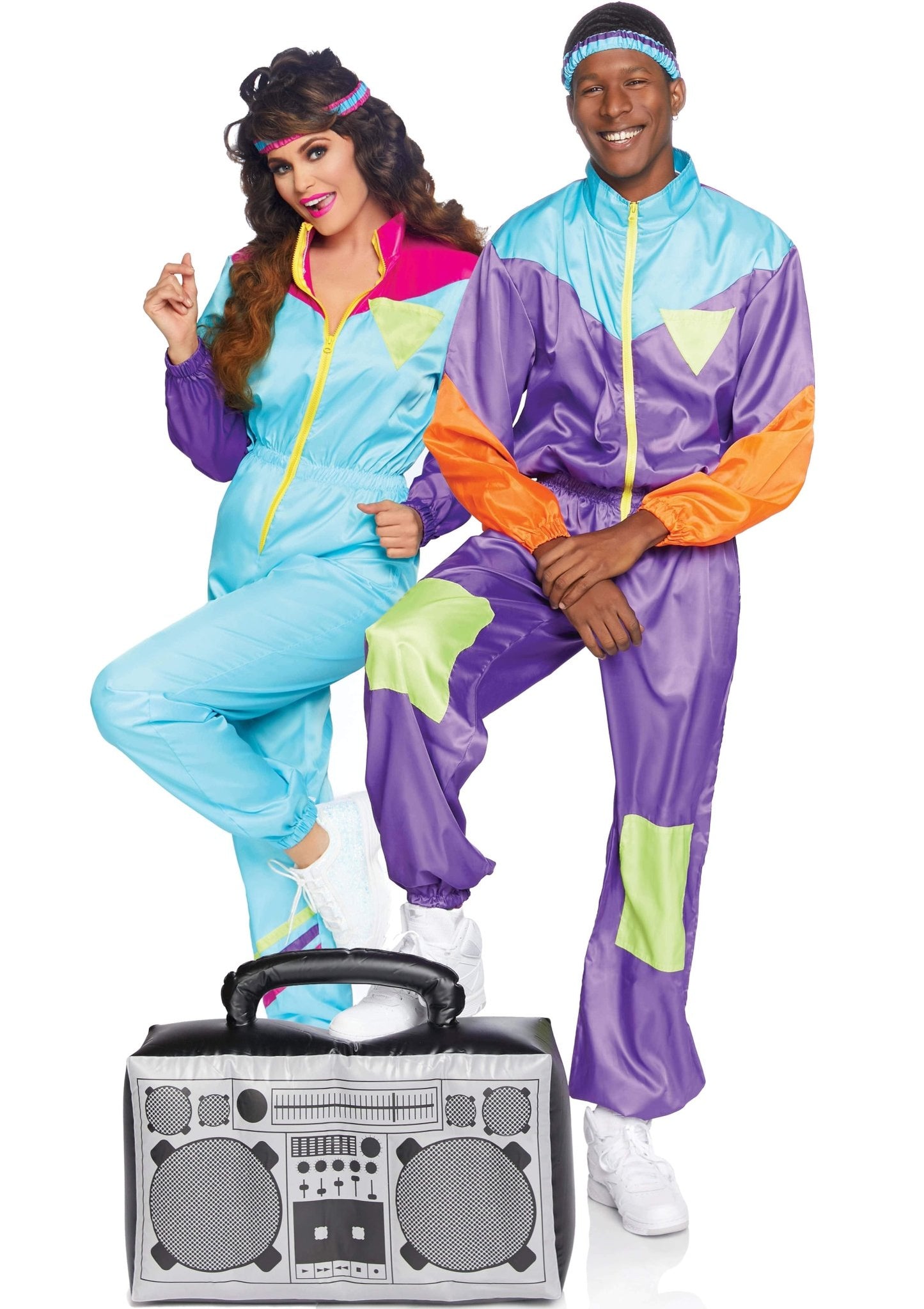 Men's Track Suit 80s Costume - Unspoken Fashion
