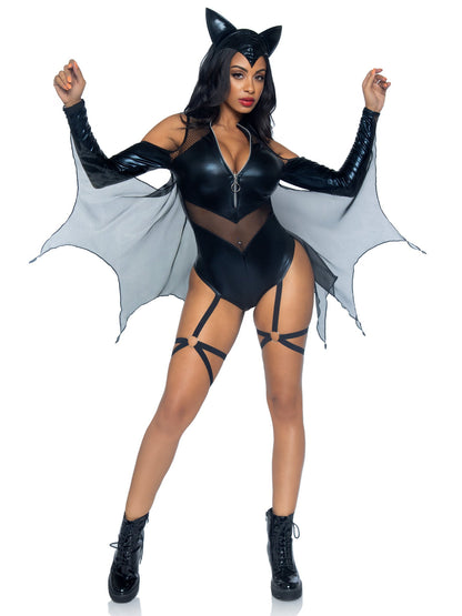 Midnight Bat Sexy Costume - Unspoken Fashion