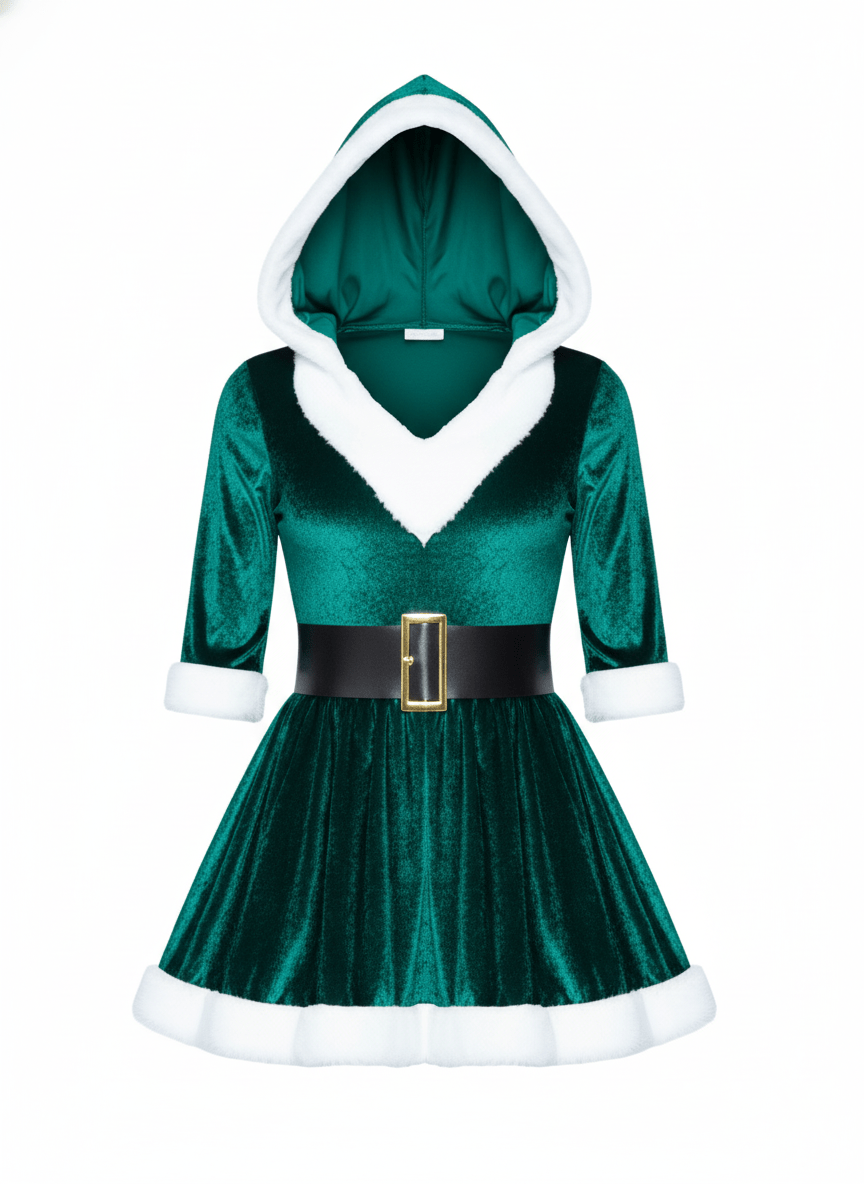 Mrs Claus Costume - Unspoken Fashion