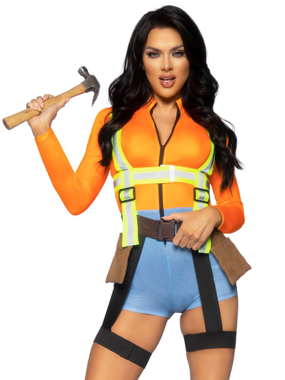 Nailed It Construction Worker Costume - Unspoken Fashion