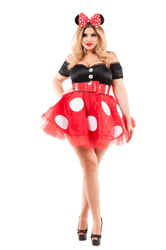 Party King Plus Coquette Mouse Costume