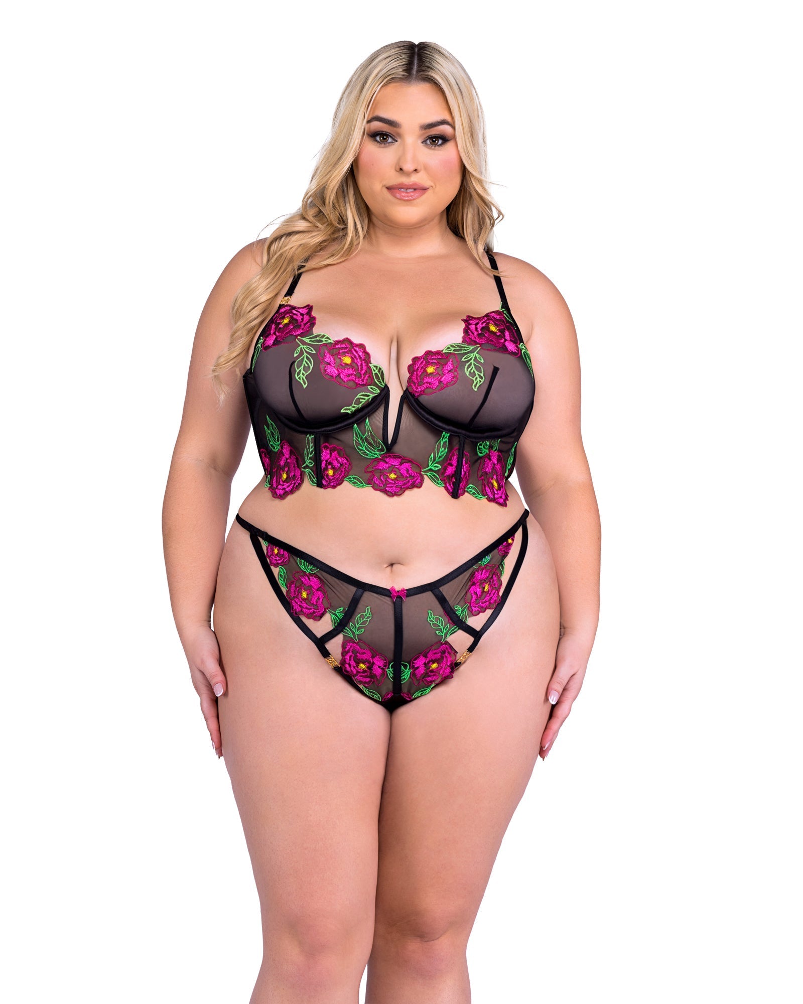 Peony Paradise 2-Piece Bra Set Roma Confidential.